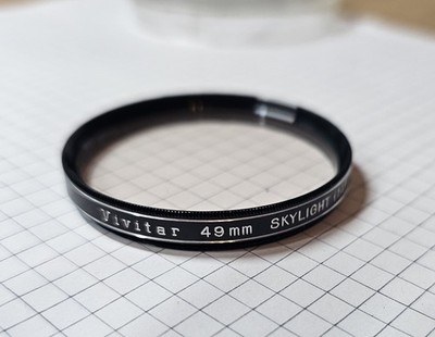 Vivitar Filter Skylight 49mm