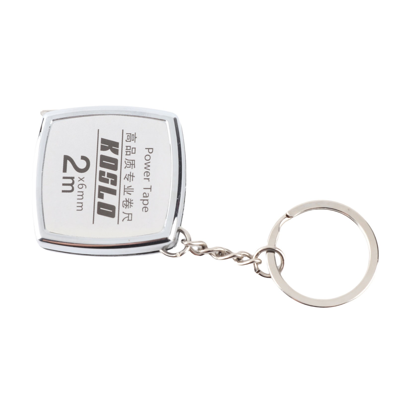 Mini Tape Measure With Keychain Steel Retractable Tape Portable Measuring Tape 2