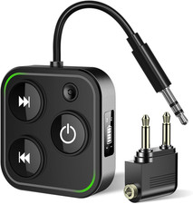 2026 Pro Bluetooth 5.4 Transmitter Receiver, 2-In-1 Wireless Audio Adapter for A