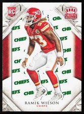 Ramik Wilson 2015 Crown Royale Rookies Team Name #122 #/99 - Chiefs