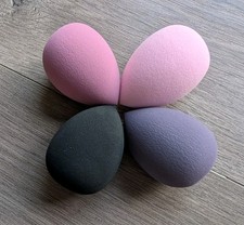 Makeup Blender Beauty Sponge Set Of 4 - Multi-color
