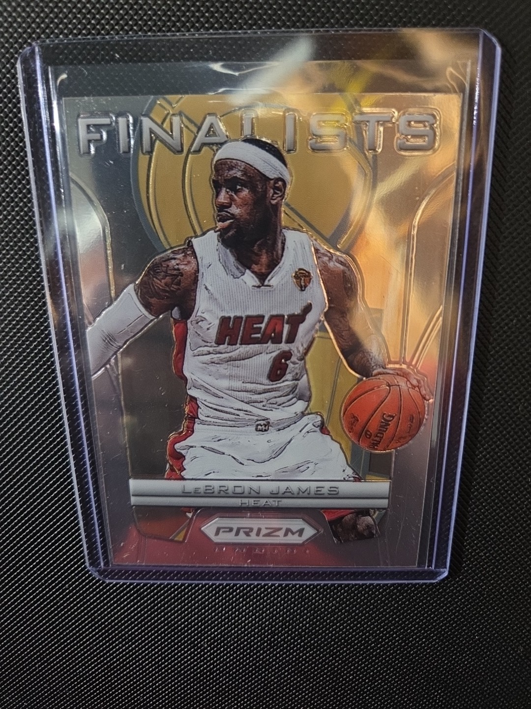 2012-13 Panini Prizm - Finalists LeBron James #6 Silver Prizm