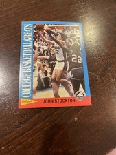 1991-92 Kellogg's College Basketball Greats - John Stockton #8