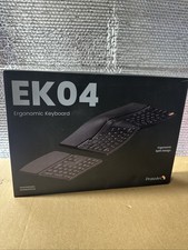 ProtoArc EK04 Ergonomic Keyboard, 2.4GHz Wireless Ergo Keyboard, Color: Black