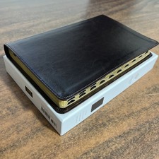 ESV Thinline Bible Thumb Indexed - 2025 Text - Espresso TruTone