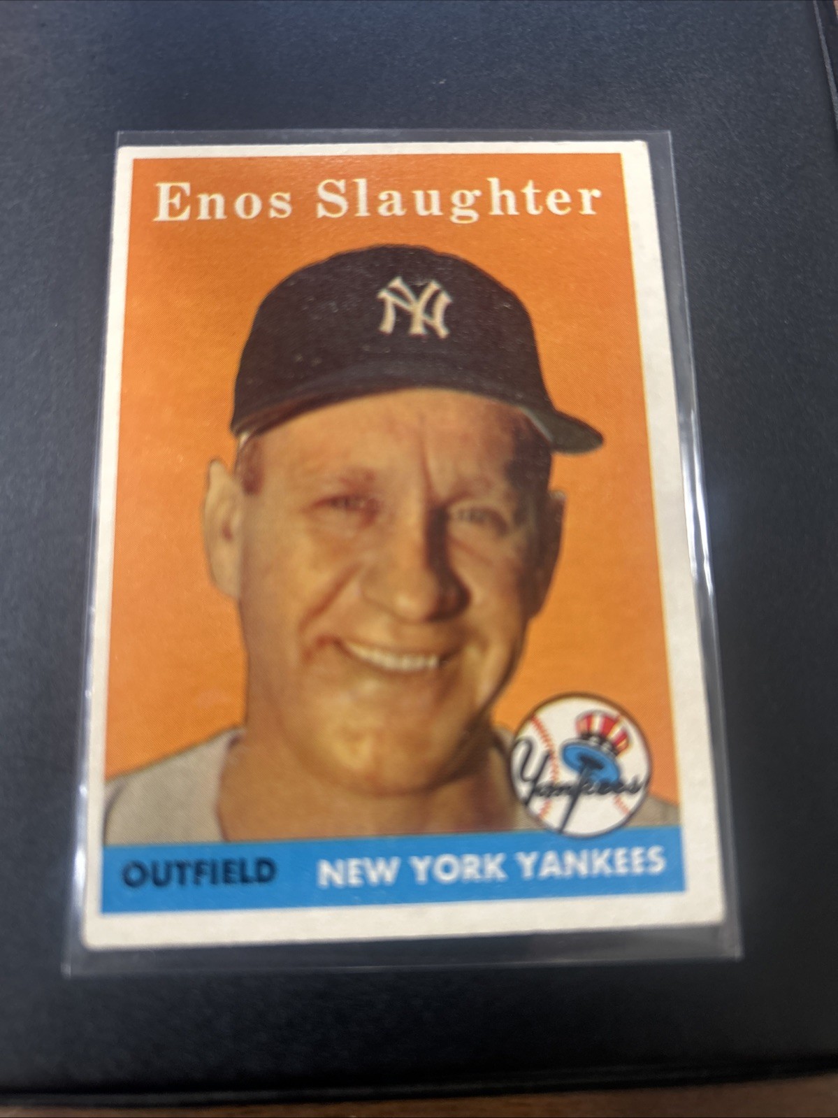 1958 Topps Enos Slaughter 142 VG