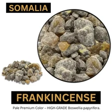 Somalia Frankincense Resin 100% Natural Incense for Burning – Boswellia Carterii