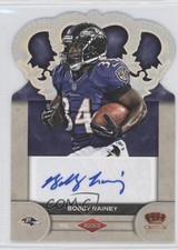 2012 Crown Royale Rookie Signatures Holo Silver 82/149 Bobby Rainey #6 Auto 0f8