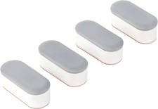 Upgrade Your Bathroom: 4 Non-Slip Toilet Seat Bumpers for Stability and Comfort
