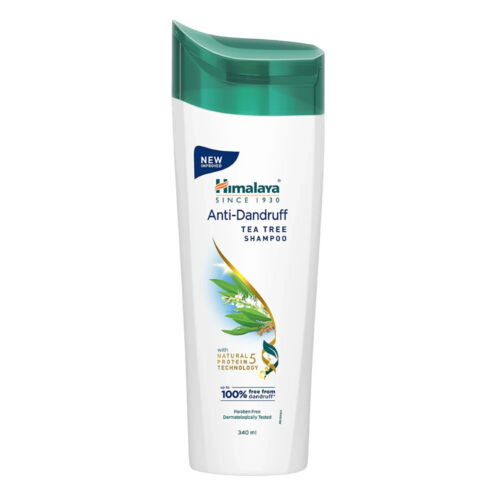 1 PC Himalaya Anti-Dandruff Tea Tree Shampoo ( 340 ML ) With Tea Tree Oil, Wheat