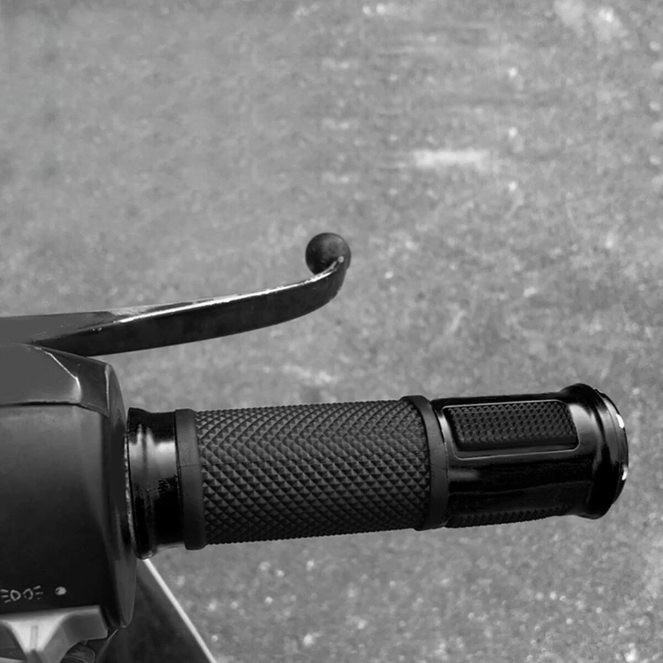 7/8'' 22mm Soft Rubber Handlebar Grip Anti Skid For Kawasaki NINJA400 ZX6R ZX10R - Image 4 of 4