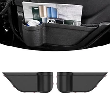 JL JLU JT Rear Door Organizer Box, Rear Door Storage Organizer Pocket Cup Holder