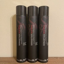 Lot of 3 SEBASTIAN Re-Shaper Brushable Humidity Resistant Hairspray 10.6 Oz-New