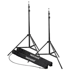 Neewer 2 Pieces 7 Feet Aluminum Alloy Photography Photo Studio Light Stands