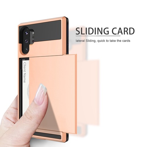 Para Samsung Note 10 10 Plus billetera con estuche soporte para tarjeta de crédito ranura de identificación bolsillo - Imagen 36 de 36
