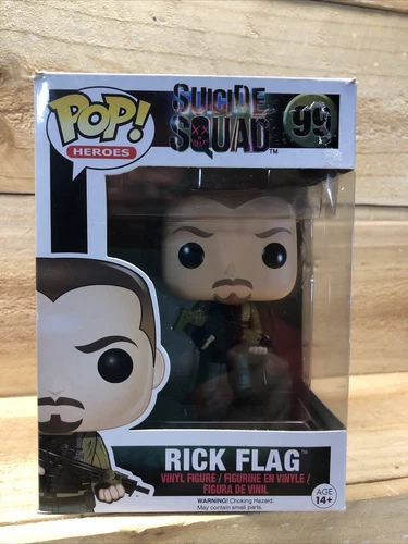 FUNKO POP HEROES: Suicide Squad Rick Flag #99 Action Figure