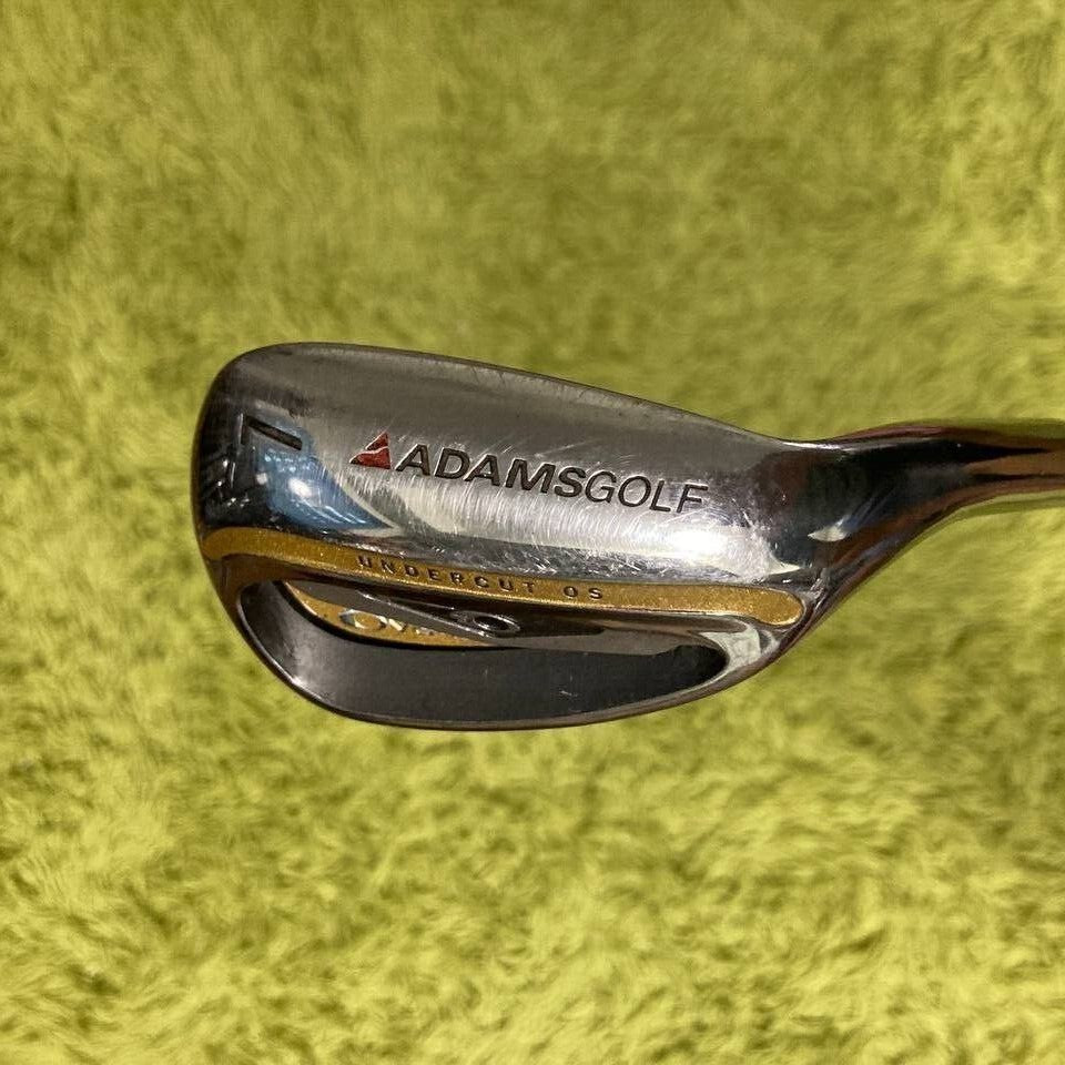 Adams Golf Ovation O3 Undercut OS Lob Wedge - Uniflex Steel Shaft - factory grip