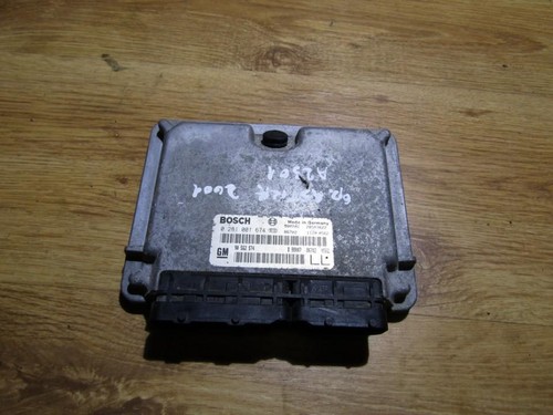 0281001674 Motormanagement, Steuergerät, ECU  90562574 Opel Astr DE130285-73