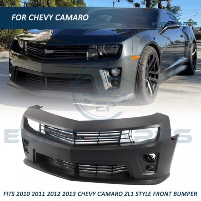 #ad For 10 13 Chevy Camaro ZL1 Front Bumper Cover Conversion Kit GrillesFog Lights $620.00