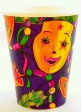 Mardi Gras Mania Party Cups 8 - Party Supplies