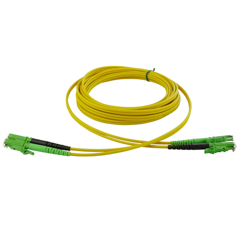 Glasfaser LWL Patchkabel OS2 Singelmode H+S E2000 (APC) Duplex 9E/125 2,8mm - Bild 5 von 24