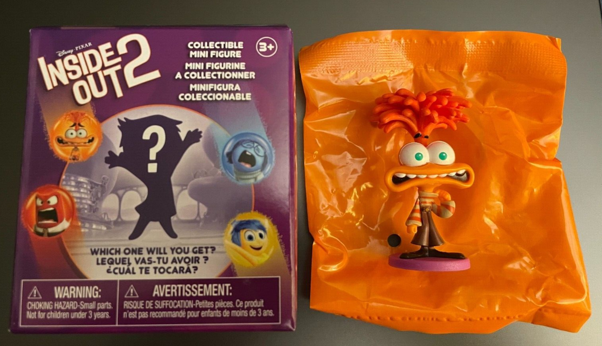 DISNEY PIXAR インサイド・ヘッド2 シークレット Disney Pixar Inside Out 2 ANXIETY Mystery Collectible Mini Figure
