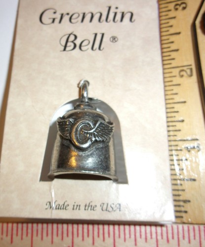 Unicorn Guardian® Bell Motorcycle Harley Luck Gremlin Ride Made In USA - Foto 2