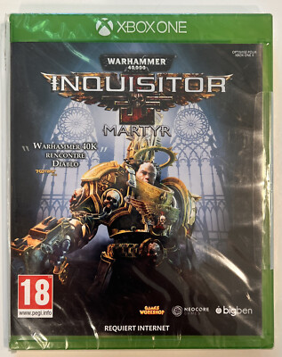WARHAMMER 40,000: INQUISITOR MARTYR ~ Microsoft Xbox One 2018 ~ NEW SEALED ~ PAL