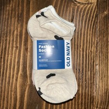 Old Navy 6 Pack Kids Medium Ankle Socks - Multicolor NWT