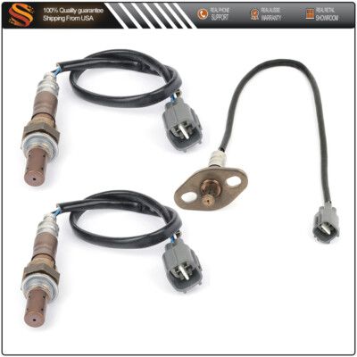 For 99-03 Lexus RX300 3.0L A/F Ratio O2 02 Oxygen Sensor Heated 3pcs Upper Lower
