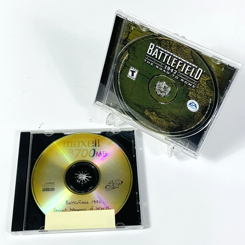 Battlefield 1942 The Road To Rome Secret Weapons Of WWII PC CD ROM battlefield-1942-the-road-to-rome-secret-weapons-of-wwii-pc-cd-rom