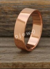 Handmade Ring, Solid Copper Band Pure Copper band Statement Ring Wedding Gift P3
