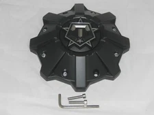 TIS SATIN BLACK WHEEL RIM CENTER CAP 6056B212 S1209-08 6056K84-TIS S1105-06-84