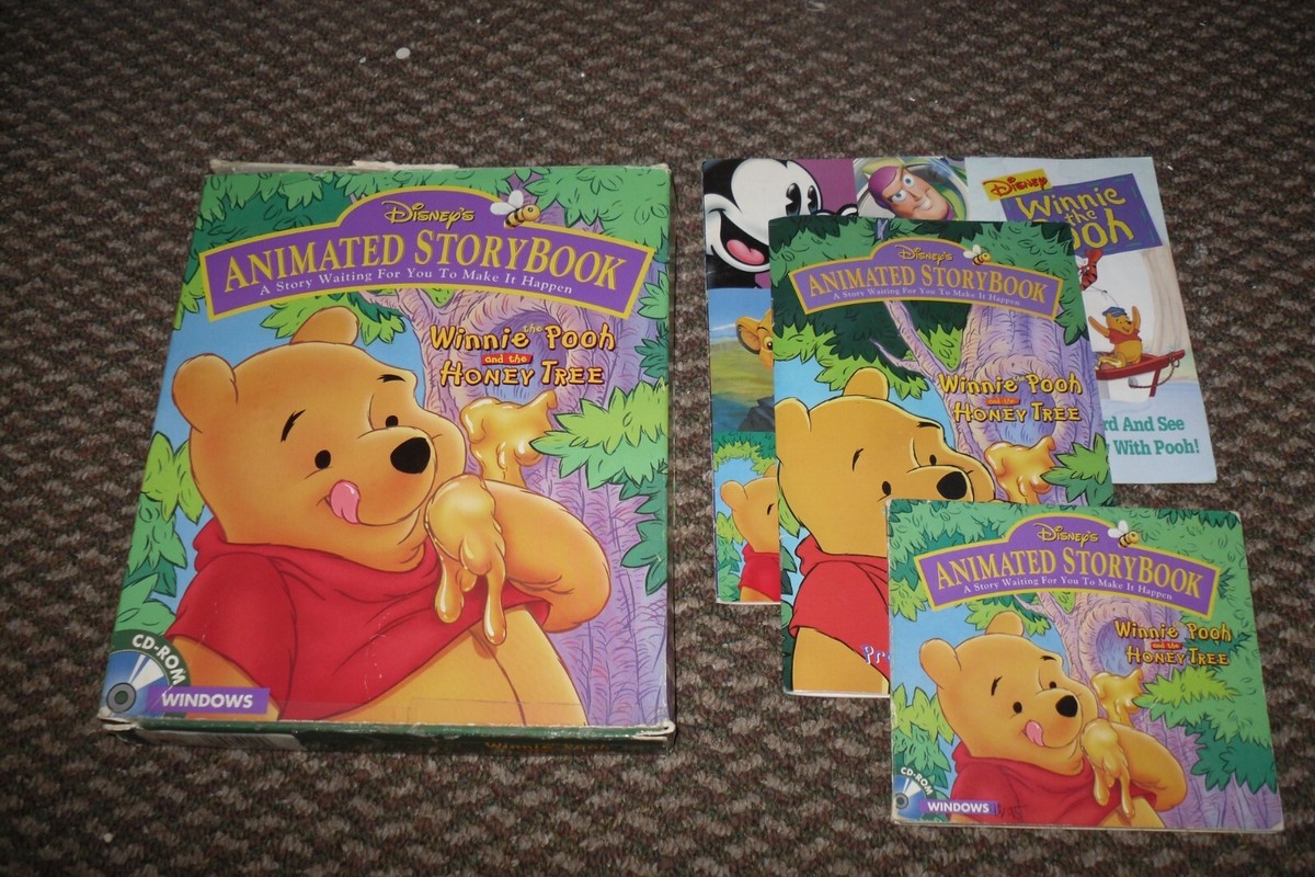 Disney Winnie the Pooh & the Honey Tree Animated Storybook BOX 