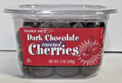 Trader Joe's Dark Chocolate covered Cherries Bundle 12oz 340g | eBay