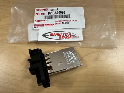 Resistenza E Connettore Ventilatore Originale Toyota Per Tacoma 2005-2020 - Codice 87138-04070 - Foto 13