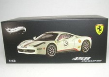 Ferrari 458 Challenge No. 3 1:43 Hot Wheels Die-Cast Car In Box X5505