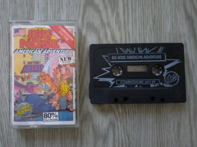 Commodore 64 / 128 C64 Spiel - Big Nose's American Adventure von Codemasters