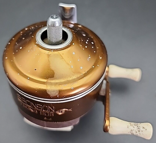 Vintage MOLTO RARO!! Mulinello da Pesca Bronson Viking 906 - Made In USA FUNZIONANTE!!! - Foto 6 di 10