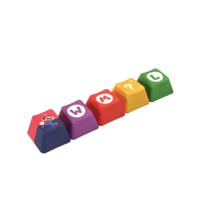 Cartoon Plumber KEYCAP MECHANICAL KEYBOARD - A set of 5