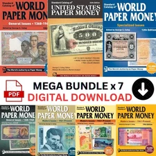 Standard Catalog of World Paper Money x 7 issues Bundle- Digital Version #57