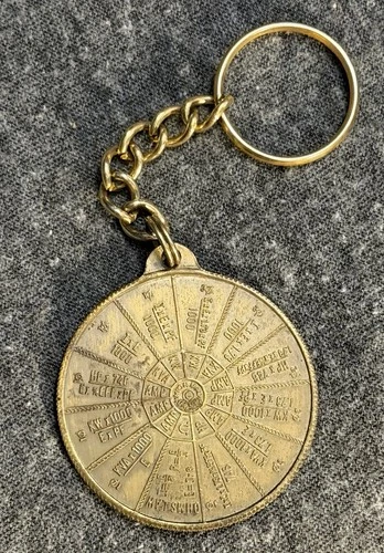 VTG IBEW Iconic Logo Key Fob Ring Keychain Ohms Law image 5