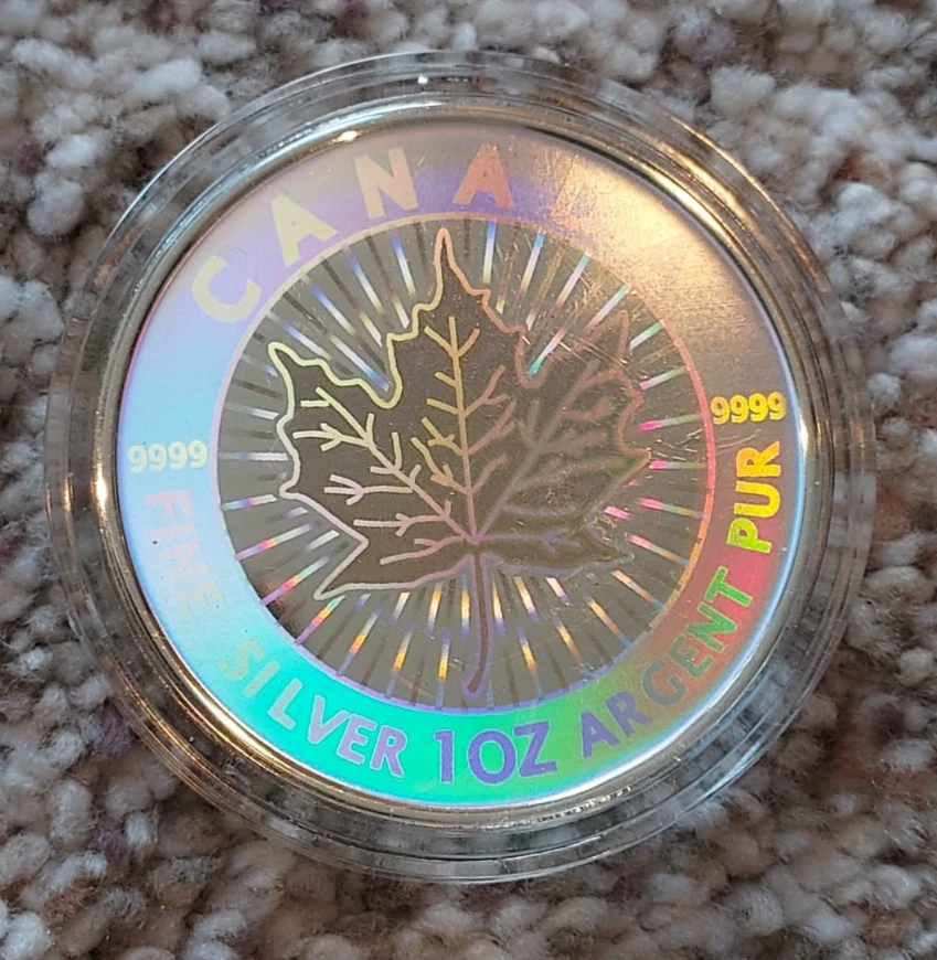 Canadian Maple Leaf 1 oz Precious Metal Content per Unit 2003