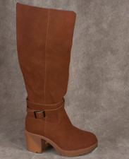 Dream Pairs Women s Brown Knee High Riding Bo...
