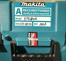Makita 3 1/4 in Corded Planer With Hard Case 6.5 Amp Model KP0800K - certified