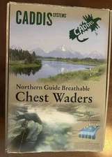 🎣 WADER Caddis Men's Northern Guide Breathable Stocking Foot Wader Size Medium