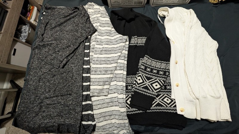 Lot Of Lane Bryant Cardigans