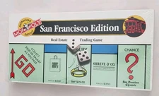 Monopoly Game San Francisco Edition 1995 USAopoly New Sealed