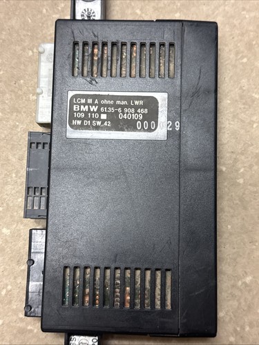 Módulo de control de luz BMW 530i E39 525i 540i genuino LCM 6908468 OEM #1940 - Imagen 3 de 9