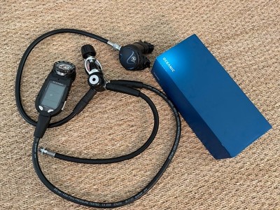 Aqua lung Titan Regulator And Yoke Oceanic Pro Plus 4.0 Dive Computer - NEW